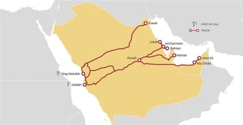 In response to changes in the Middle East situation, MSC launches a new freight solution from Asia to the Gulf region!